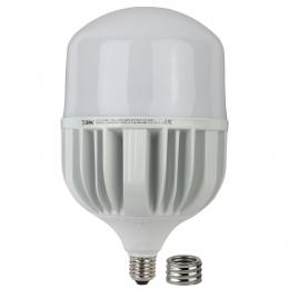 Лампа светодиодная сверхмощная ЭРА E27/E40 120W 4000K матовая LED POWER T160-120W-4000-E27/E40 Б0051793  - 3 купить