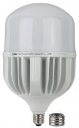 Лампа светодиодная сверхмощная ЭРА E27/E40 150W 6500K матовая LED POWER T160-150W-6500-E27/E40 Б0049106  - 4 купить