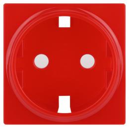Лицевая панель ЭРА розетки красный 12-6301-23 Б0052668  купить