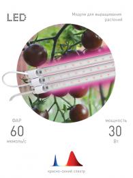 Модульный светодиодный светильник для растений ЭРА Fito-3х10W-Line-RB90 Б0050924  - 3 купить
