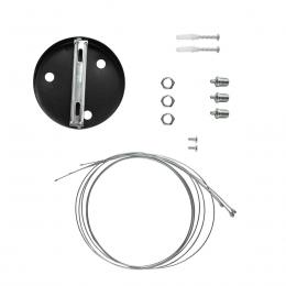 Подвесной светодиодный cветильник Geometria ЭРА Ring SPO-133-B-40K-045 45Вт 4000К черный Б0050563  - 4 купить