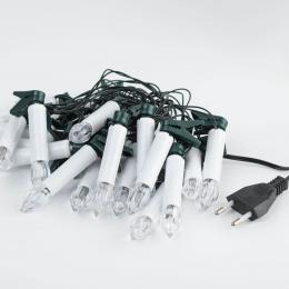 Светодиодная гирлянда ЭРА нить Свечи 220V динамичный теплый белый свет ЕGNIG - CAN Б0055996  - 4 купить