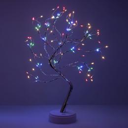Светодиодная новогодняя фигура ЭРА Дерево с самоцветами ЕGNID - 36MC Б0056009  - 1 купить