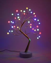 Светодиодная новогодняя фигура ЭРА ЕGNID - 36M дерево с разноцветными жемчужинами 36 LED Б0051948  - 11 купить
