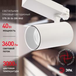 Трековый светодиодный светильник ЭРА SТR-30-36-30K-W40 Б0049774  - 6 купить